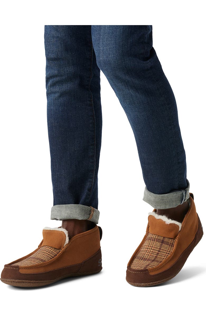 SOREL Manawan II Faux Fur Lined Slipper, Alternate, color,