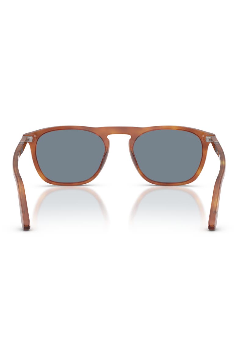 Gae 55mm Square Sunglasses, Alternate, color, TERRA DI SIENA / LIGHT BLUE