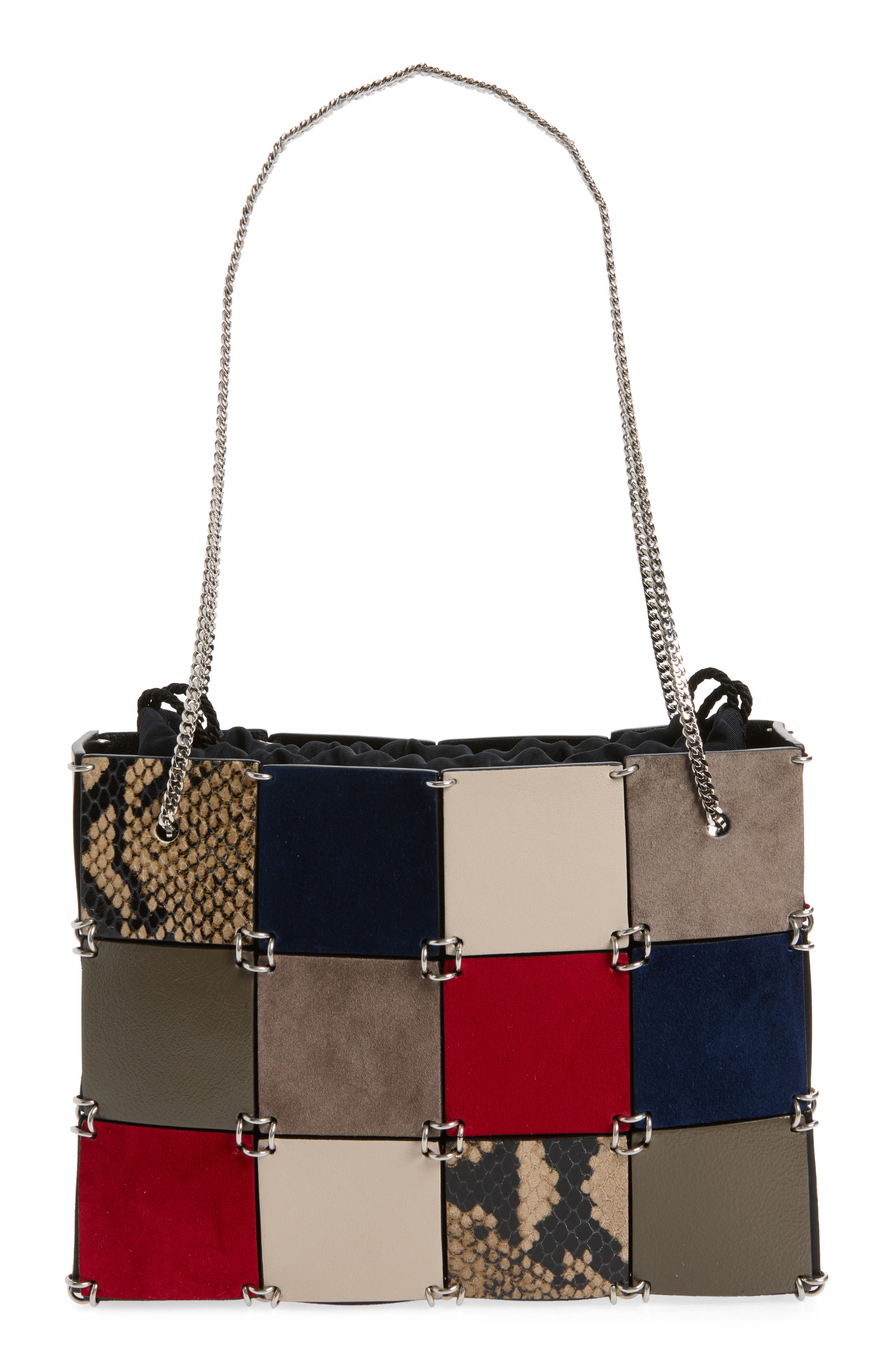 Mini Emma Patchwork Tote, Alternate, color, RUBY MULTI