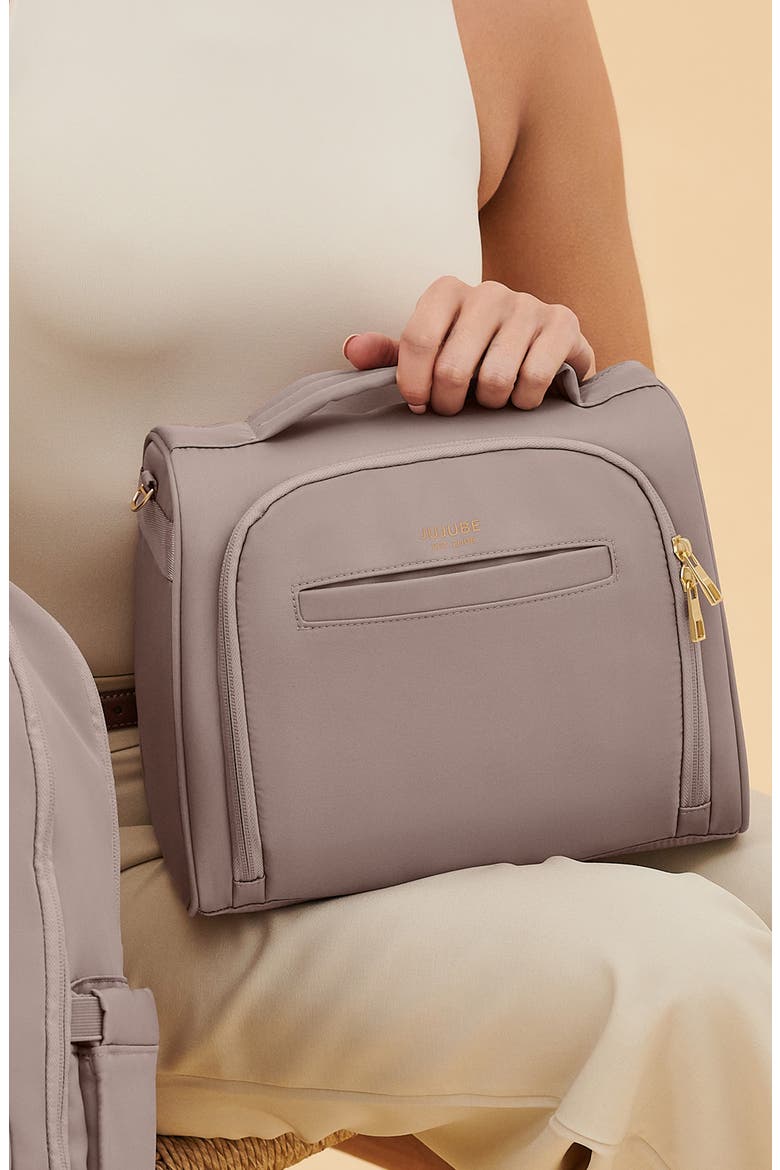Insulated Twill Bottle Bag, Alternate, color, TAUPE