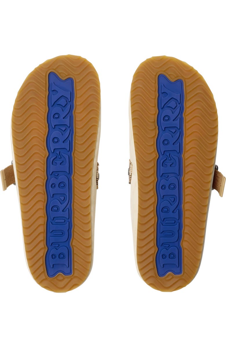 Burberry Suede Urchin Clogs, Alternate, color, Bake