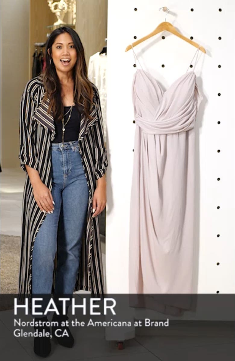 Entwine Cold Shoulder Tulip Midi Dress, sales video thumbnail