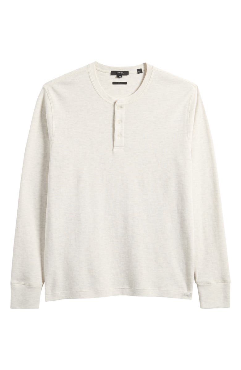 Vince Long Sleeve Pima Cotton Henley, Main, color, 