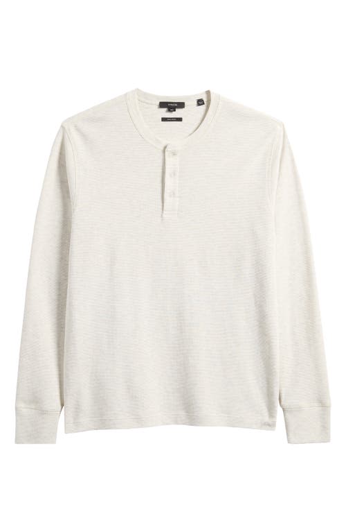 Vince Long Sleeve Pima Cotton Henley