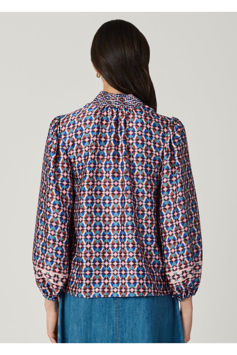 Rye Paulo Geo Print Top, Alternate, color, Blush Multi
