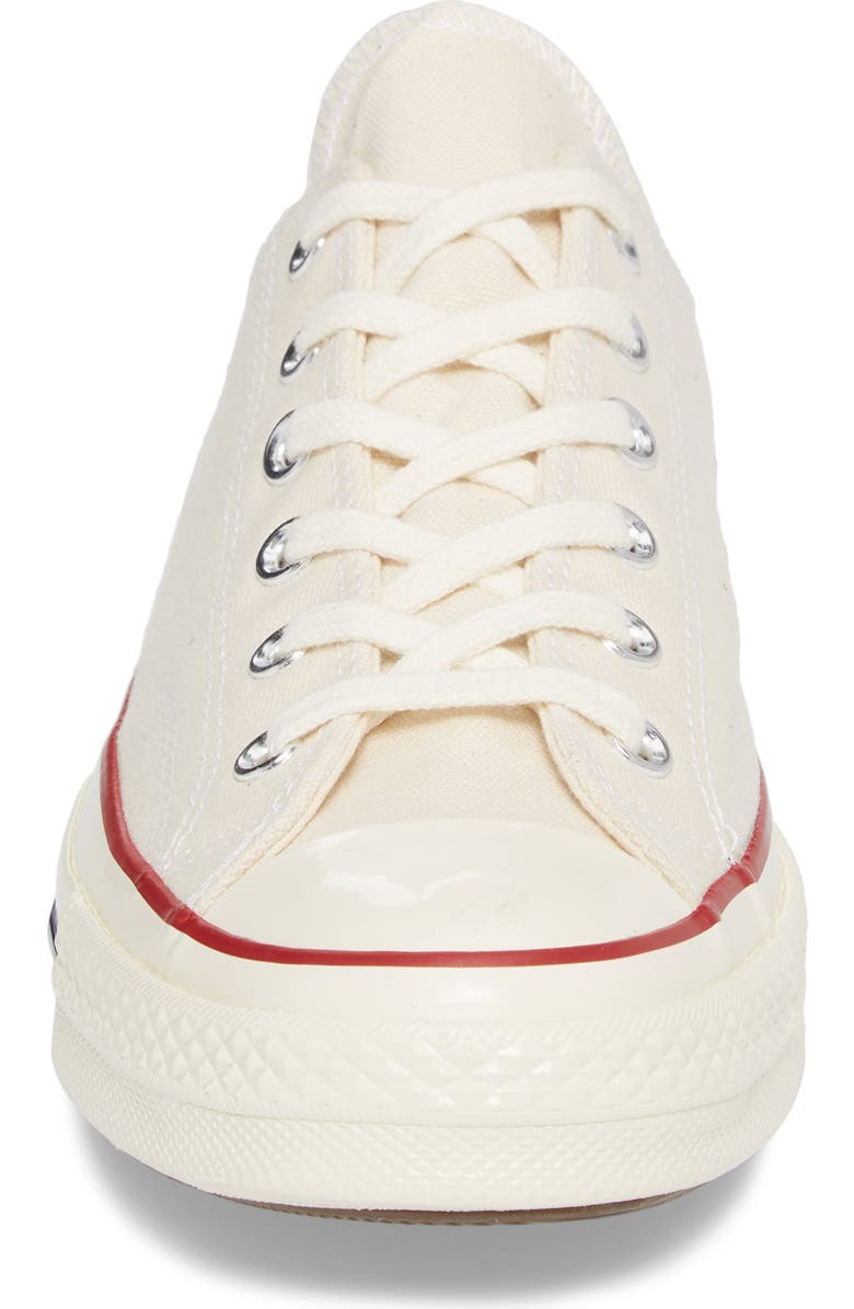 Converse Chuck Taylor<sup>®</sup> All Star<sup>®</sup> 70 Low Top Sneaker, Alternate, color, Parchment/Garnet/Egret