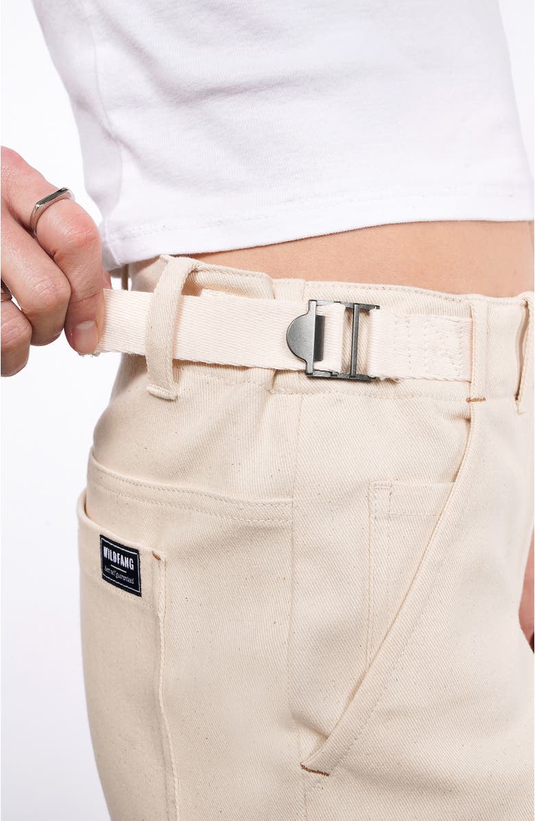 WILDFANG The Essential Denim Utility Pant, Alternate, color, Natural