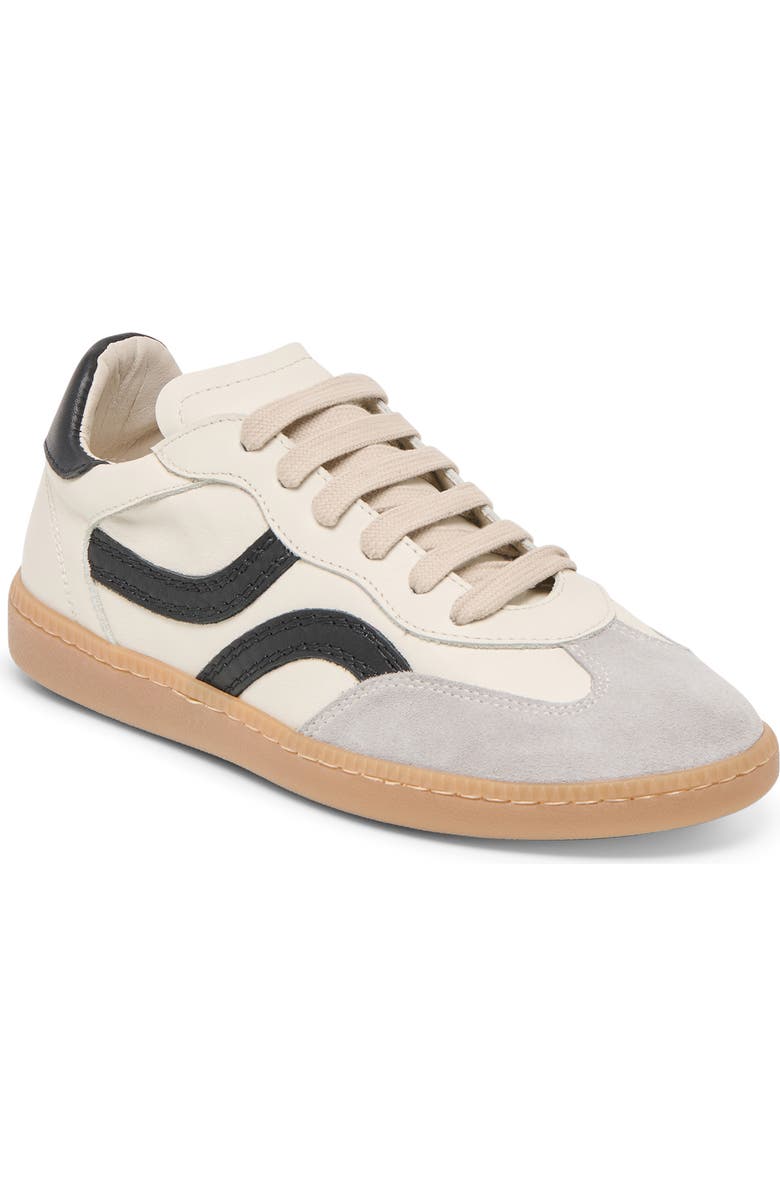 Dolce Vita Rebel Sneaker, Main, color, White/Black Leather