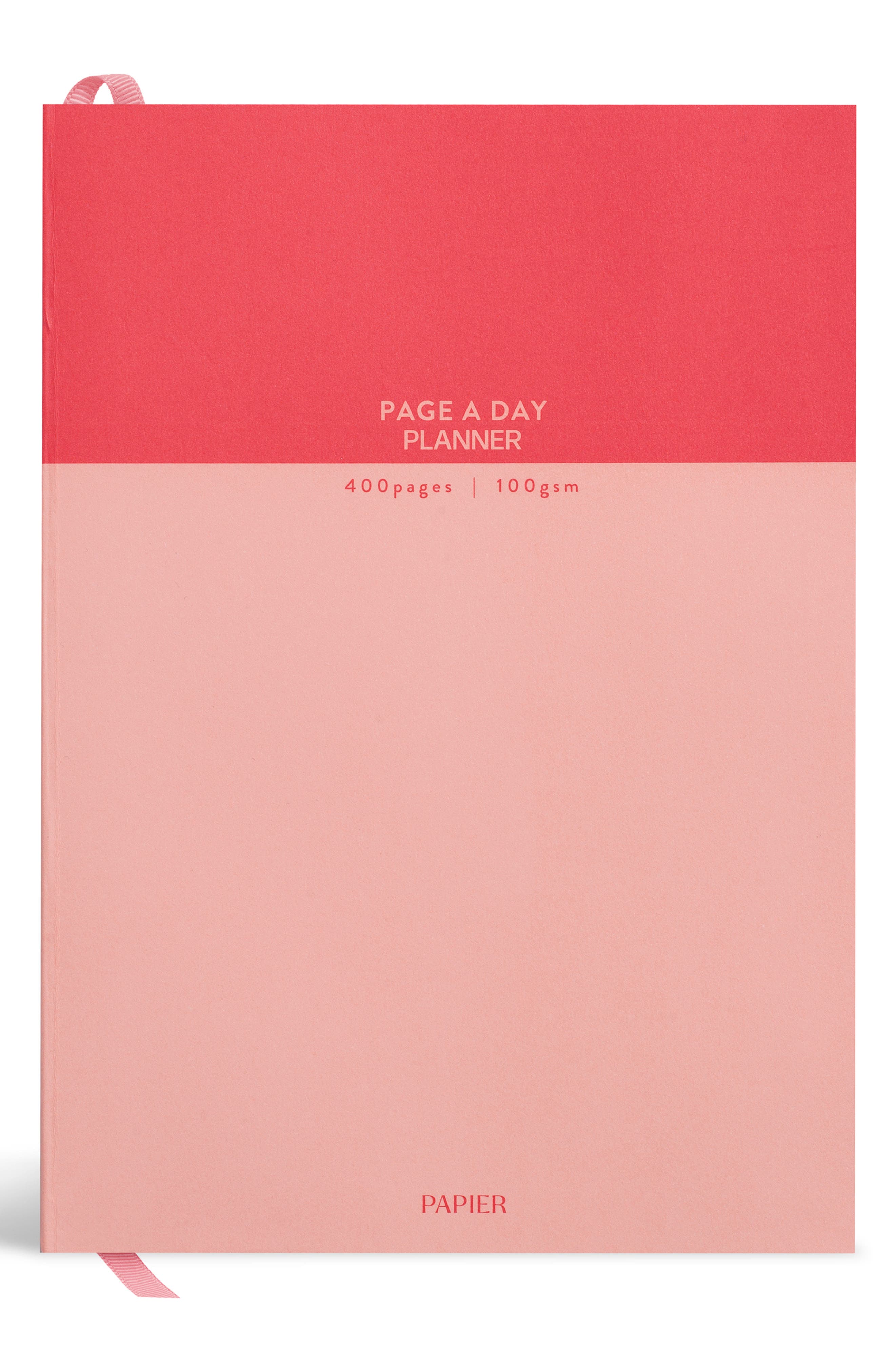 Papier Colorblock Undated Daily Planner | Nordstrom