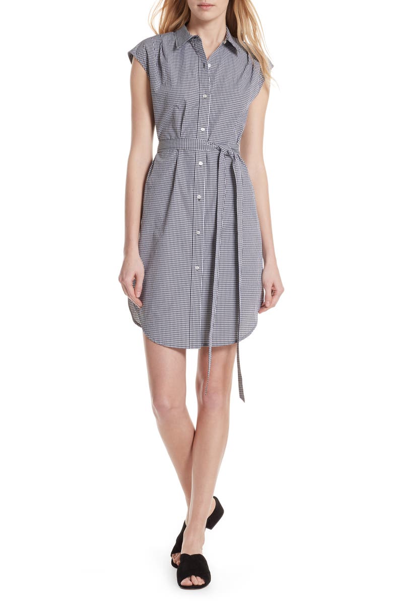 ZDNU FRAME FRAME Gingham Shirtdress, Main, color, 