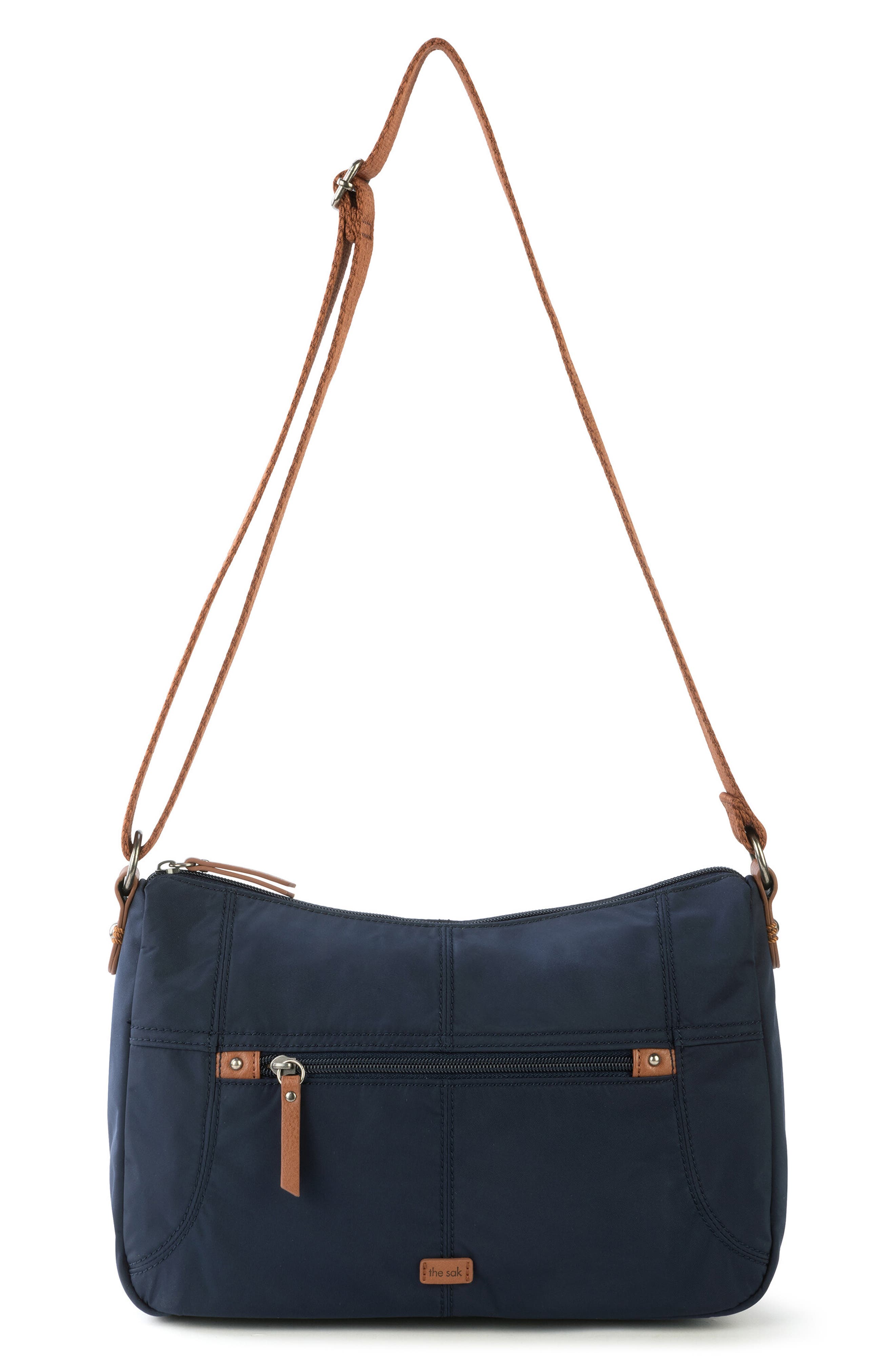 Esperato Nylon Hobo, Alternate, color, NAVY E RB
