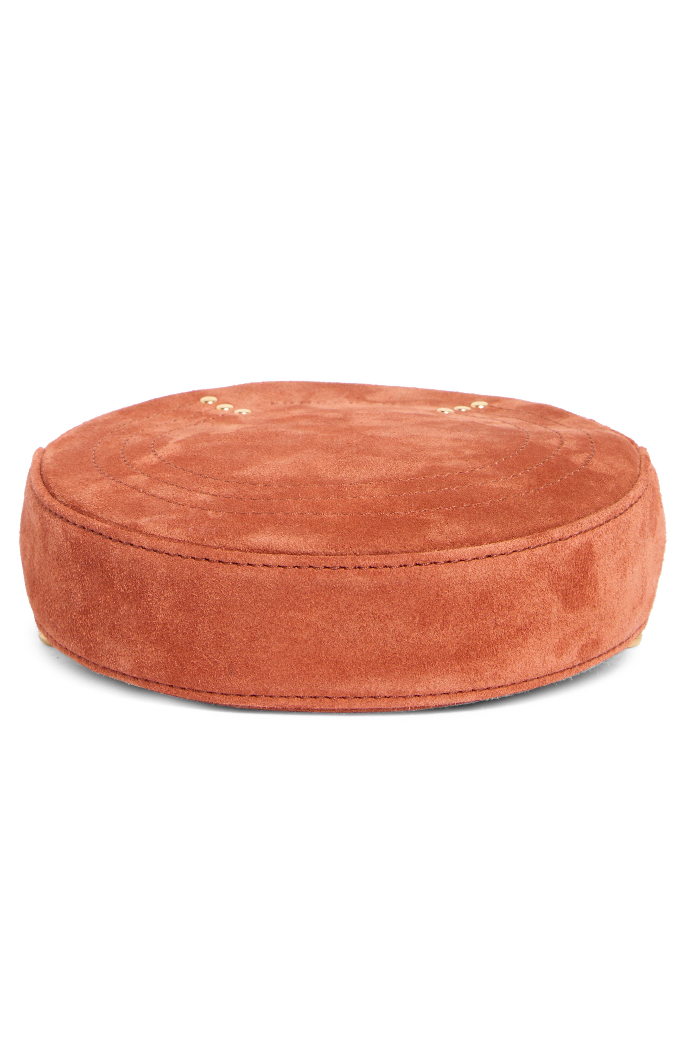 Longchamp Round Belt Bag, Alternate, color, Cognac