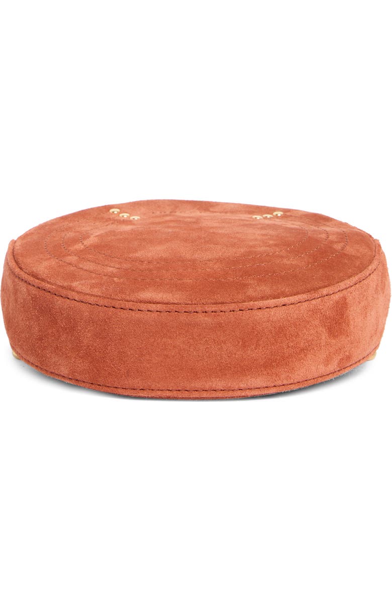 Longchamp Round Belt Bag, Alternate, color, Cognac