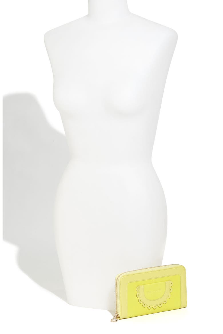 Zip Around Wallet, Alternate, color, LEMON