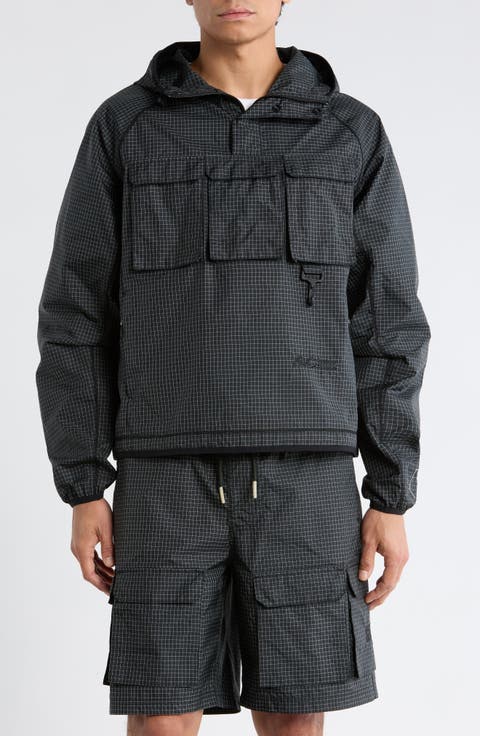 Tahoe Water Repellent Nylon Ripstop Hooded Anorak