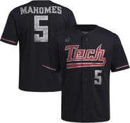 adidas Men's adidas Patrick Mahomes Black Texas Tech Red Raiders Replica Baseball Jersey