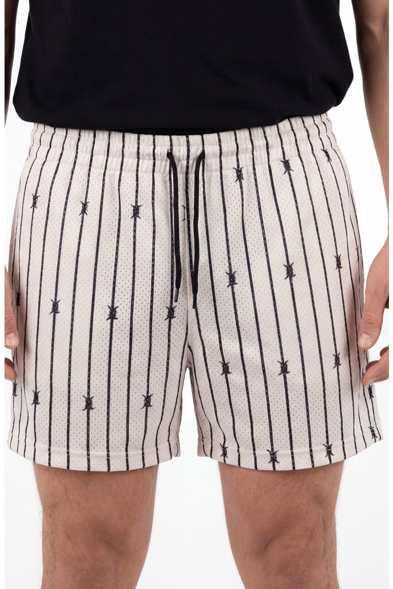 Mesh Basketball Shorts, Main, color, WHITE