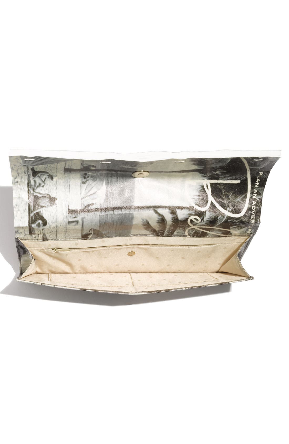 'charm - travel magazine' clutch, Alternate, color, MULTI