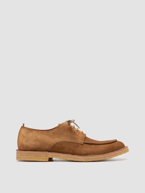 HISTORY 001 Suede Derby Shoes