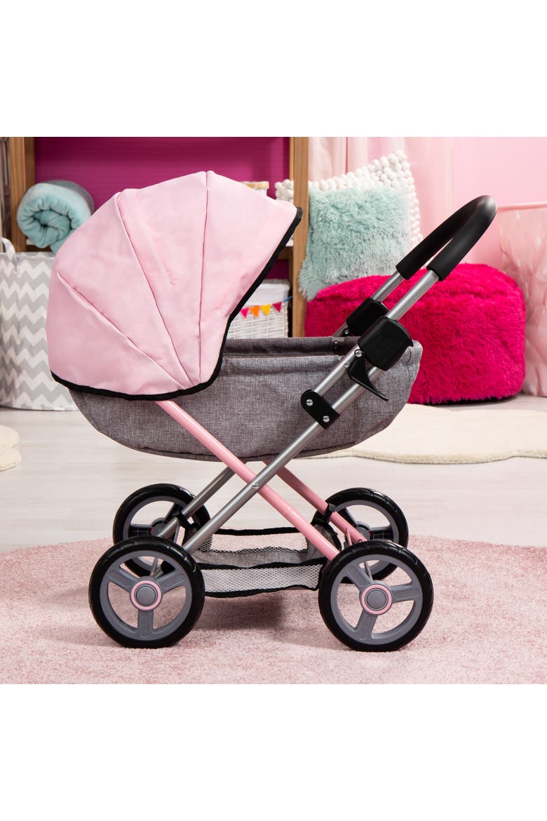 4 in 1 Toy Baby Doll Pram Stroller Cosy Set - Dolls Up to 18 Inch, Alternate, color, Multicolored