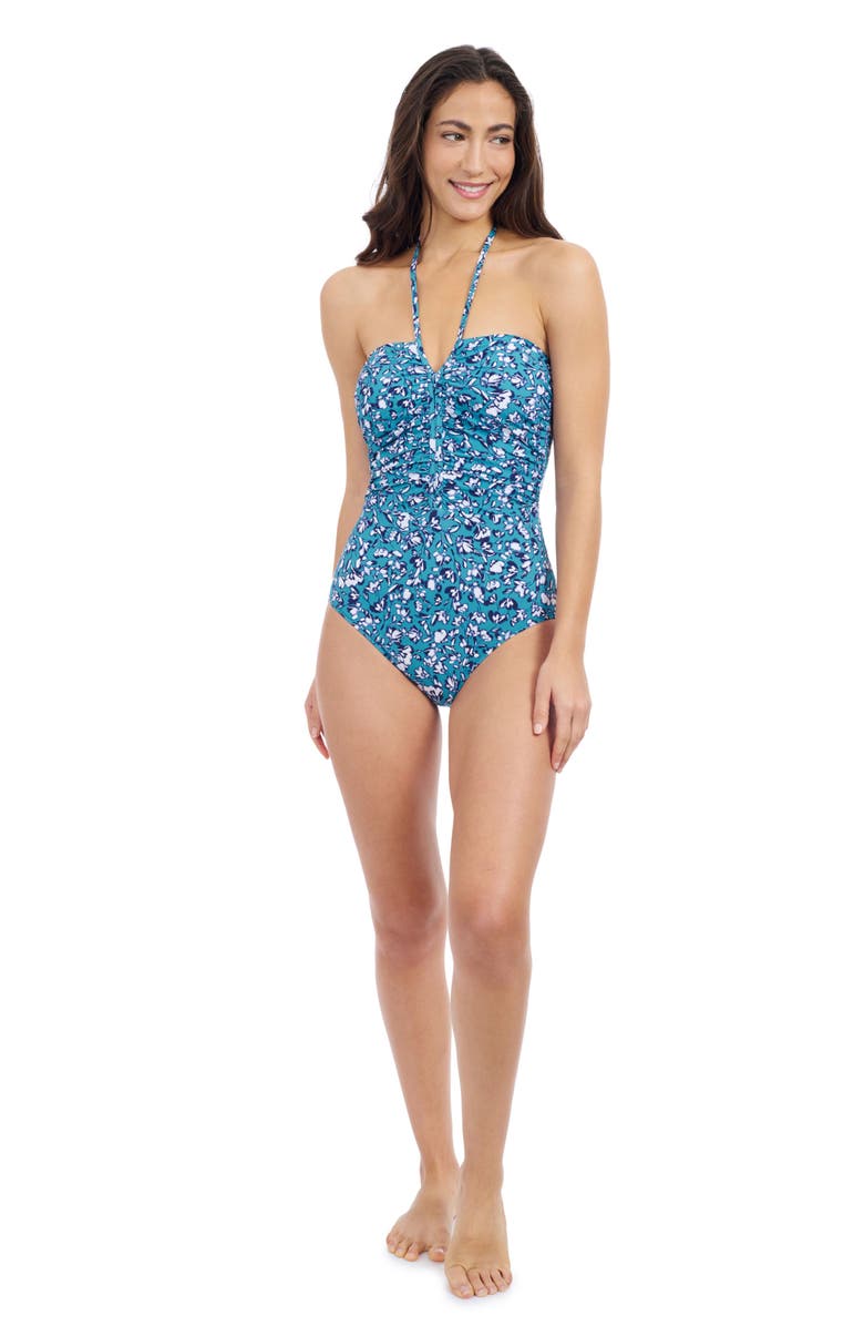 Profile by Gottex Juliette Bandeau One-Piece Swimsuit, Main, color, 