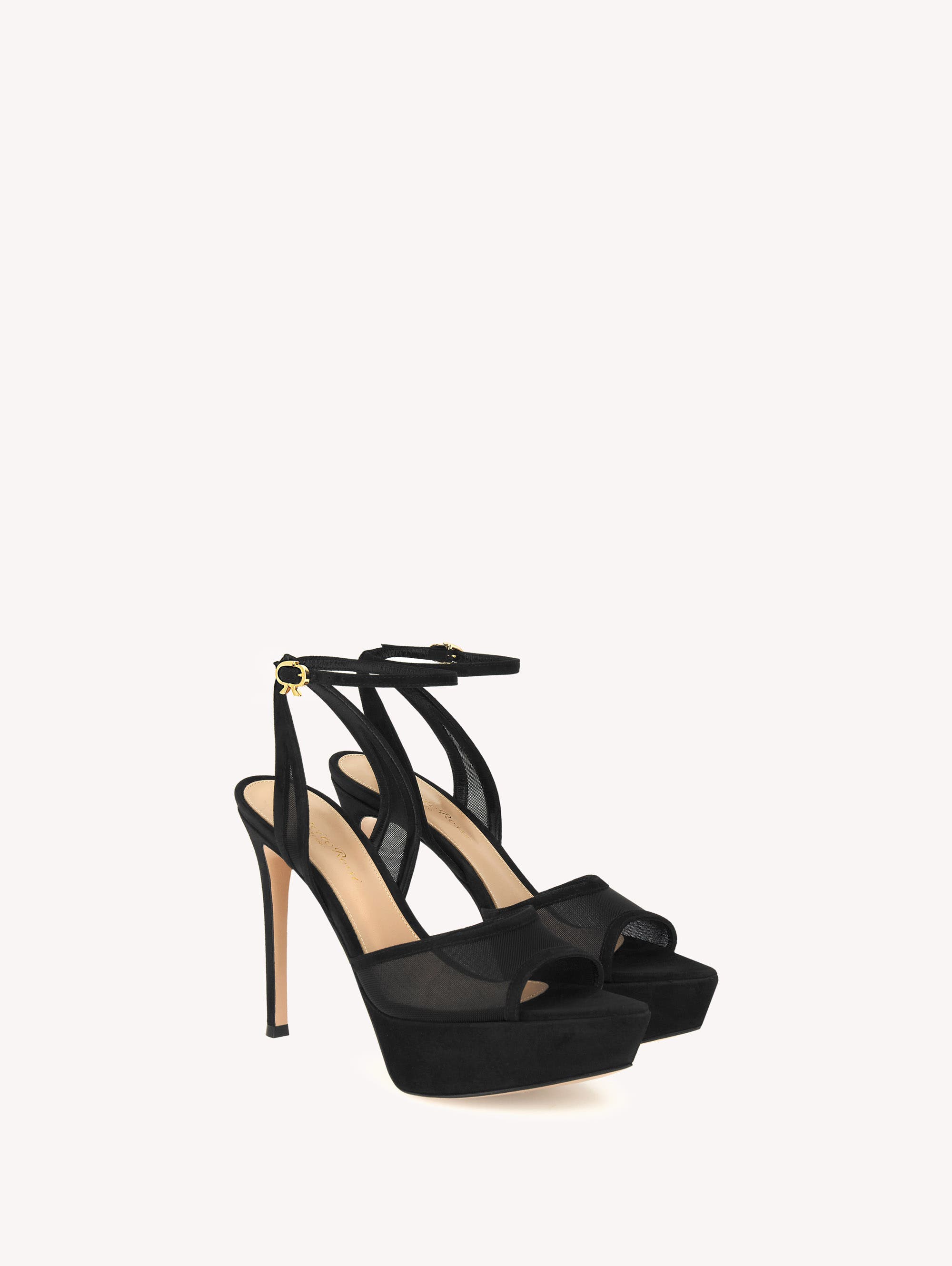 Dorotea Platform, Alternate, color, Black Fabric and Suede