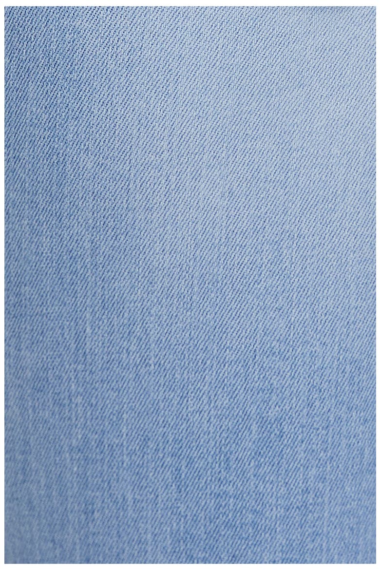 Ally Super Low Rise Slim Straight Leg Jeans, Alternate, color, SKY BLUE