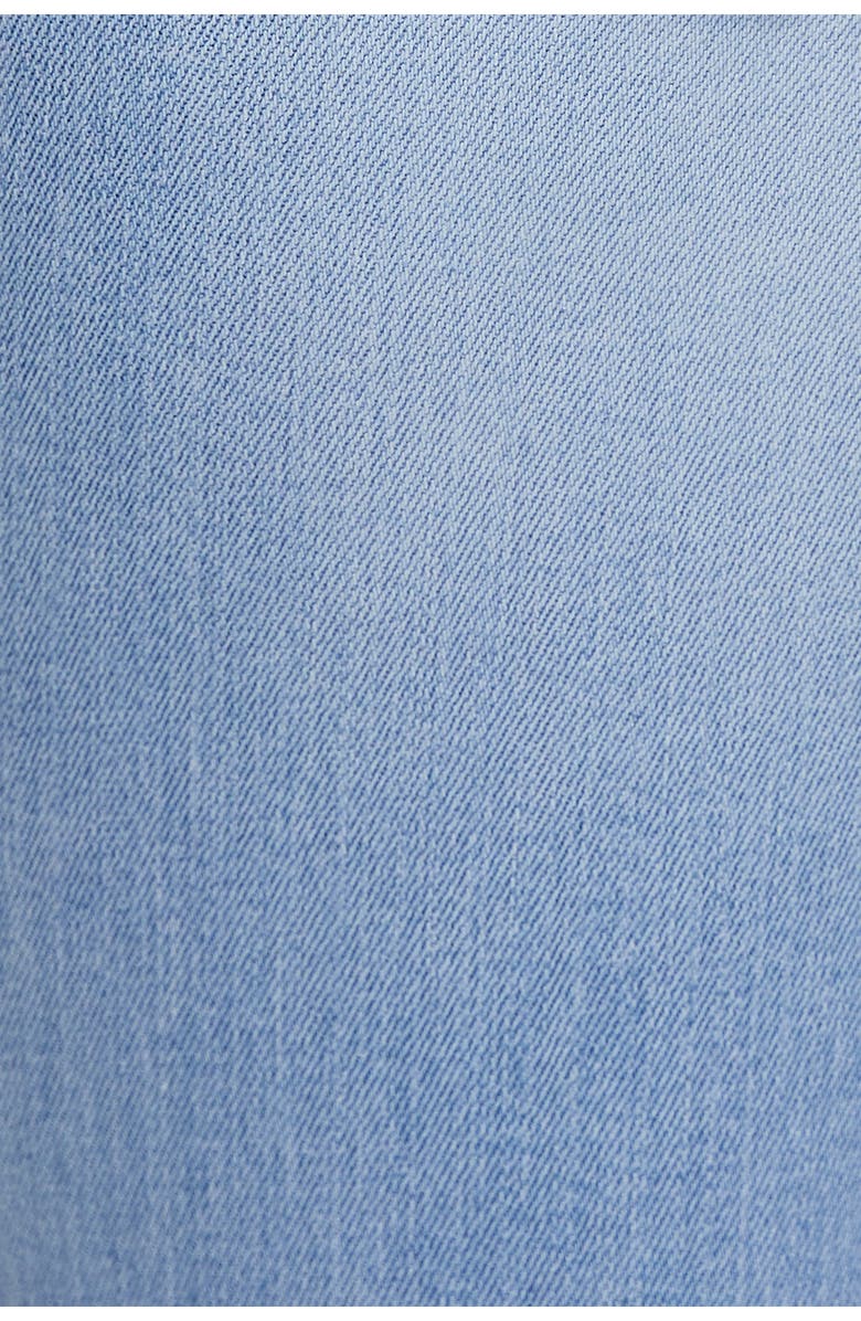 Bayeas Ally Super Low Rise Slim Straight Leg Jeans, Alternate, color, Sky Blue