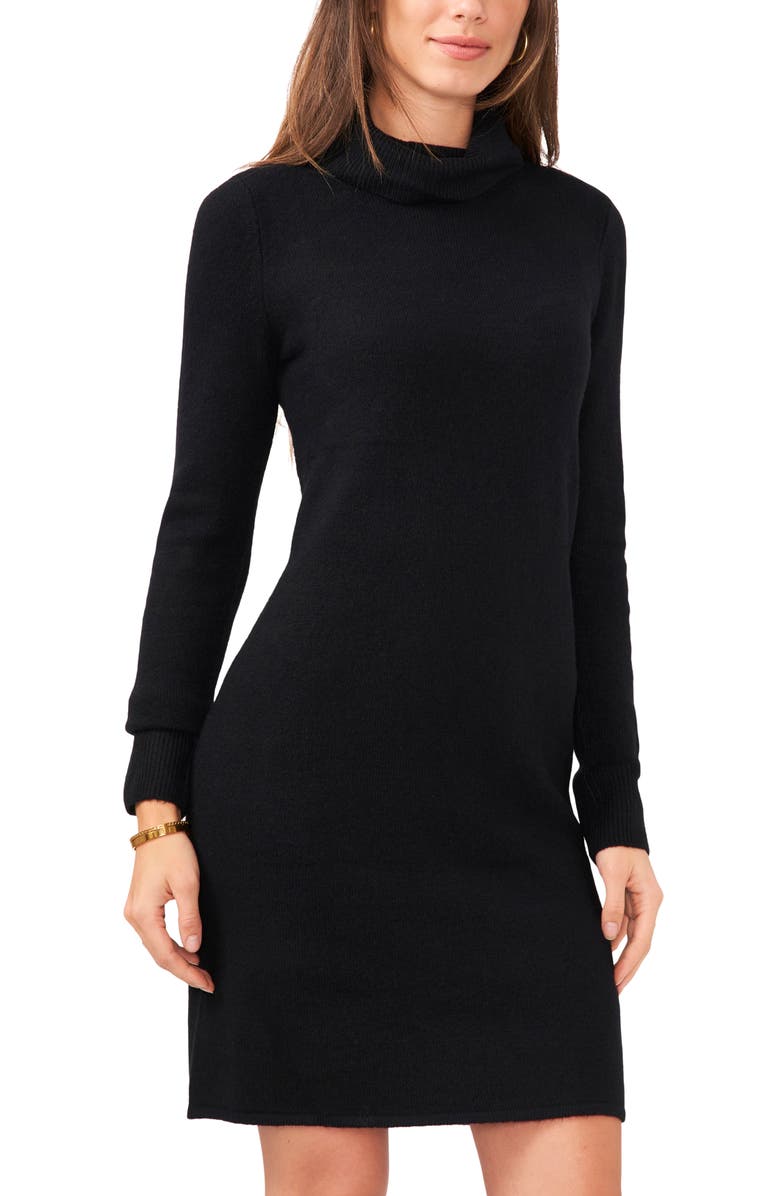 Vince Camuto Long Sleeve Sweater Dress, Alternate, color,