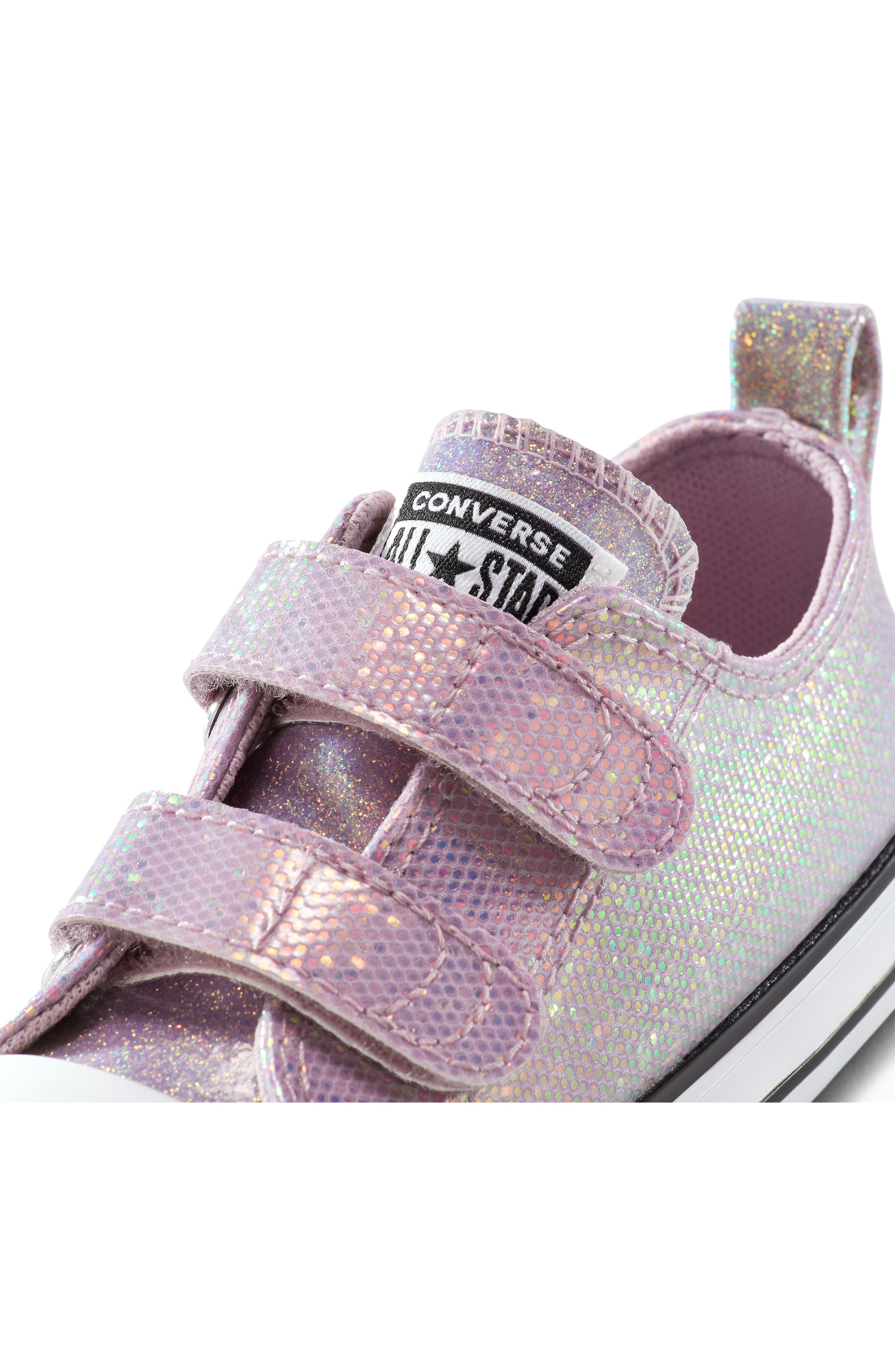 Converse Kids' Chuck Taylor<sup>®</sup> All Star Double Strap Sneaker, Alternate, color, Altitude Lilac/ White/ Black