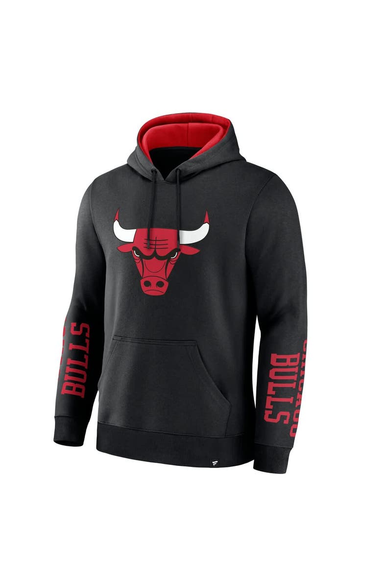 FANATICS Men's Fanatics Black Chicago Bulls Legacy Guard Pullover Hoodie, Alternate, color,