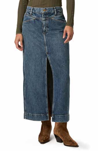 PAIGE Tayler Denim Maxi Skirt