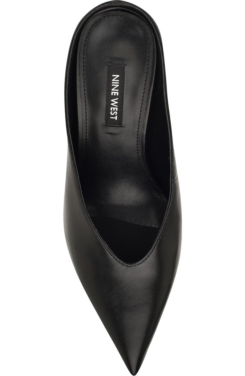 Nine West Verra Pointed Toe Mule, Alternate, color, Black