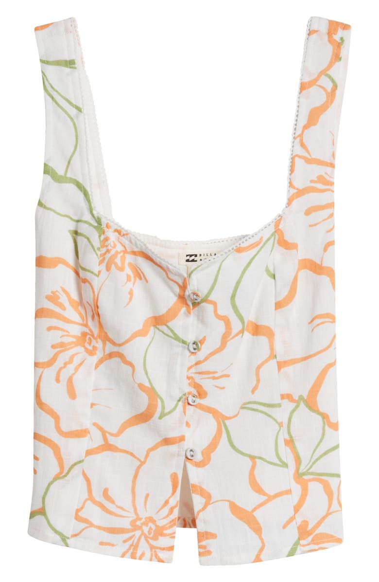 Billabong Feeling Free Print Tank, Alternate, color, Salt Crystal