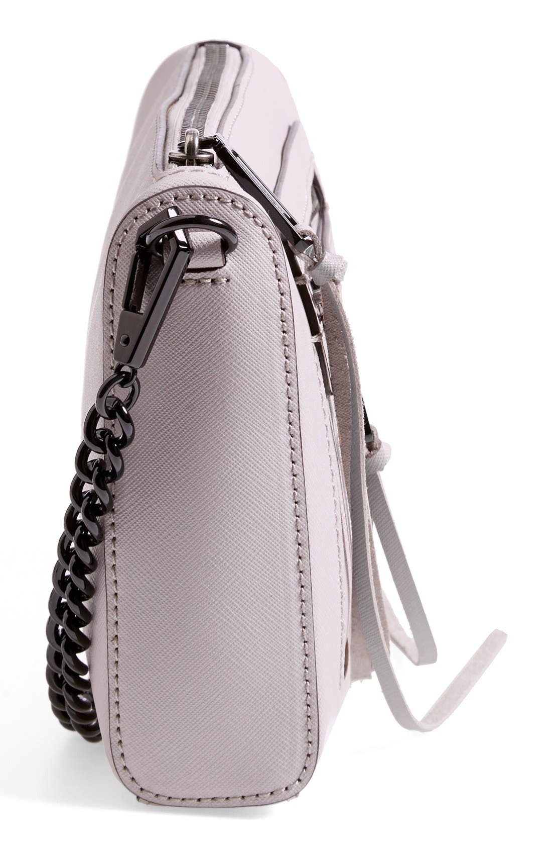 'Avery' Crossbody Bag, Alternate, color, SMOKE/ BLACK