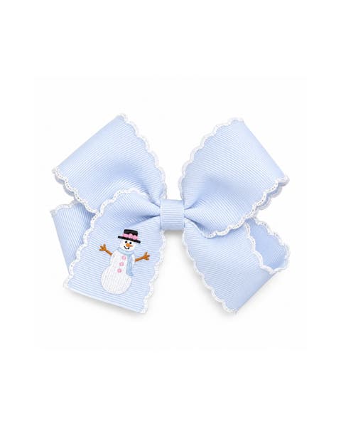 Snowman Hair Bow (little Kid, Big Kid)