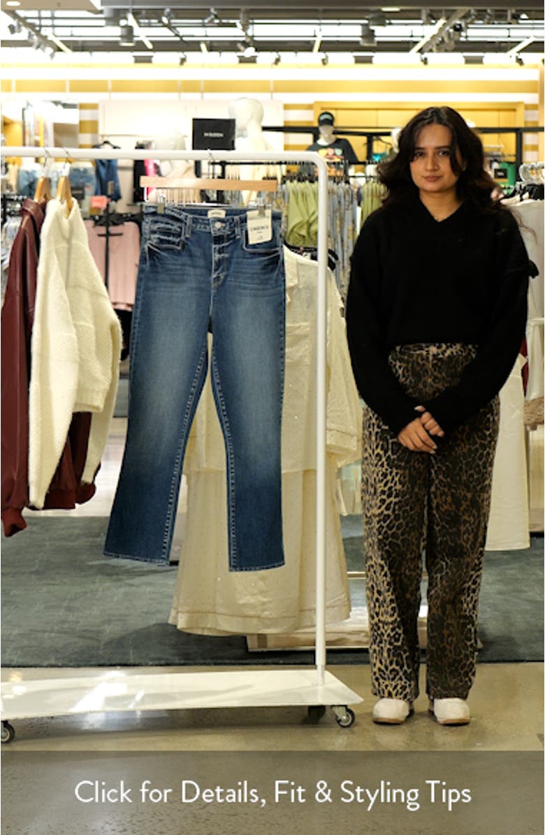 Mira Crop Bootcut Jeans, sales video thumbnail