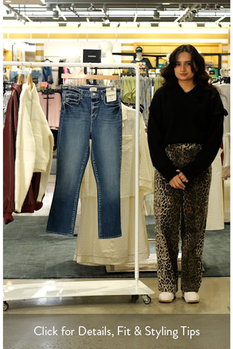 Mira Crop Bootcut Jeans video