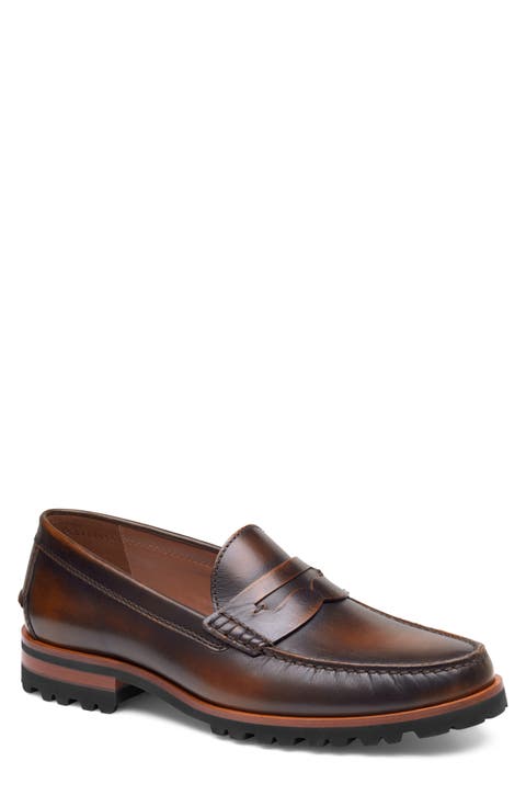 Baldwin Lug Sole Penny Loafer