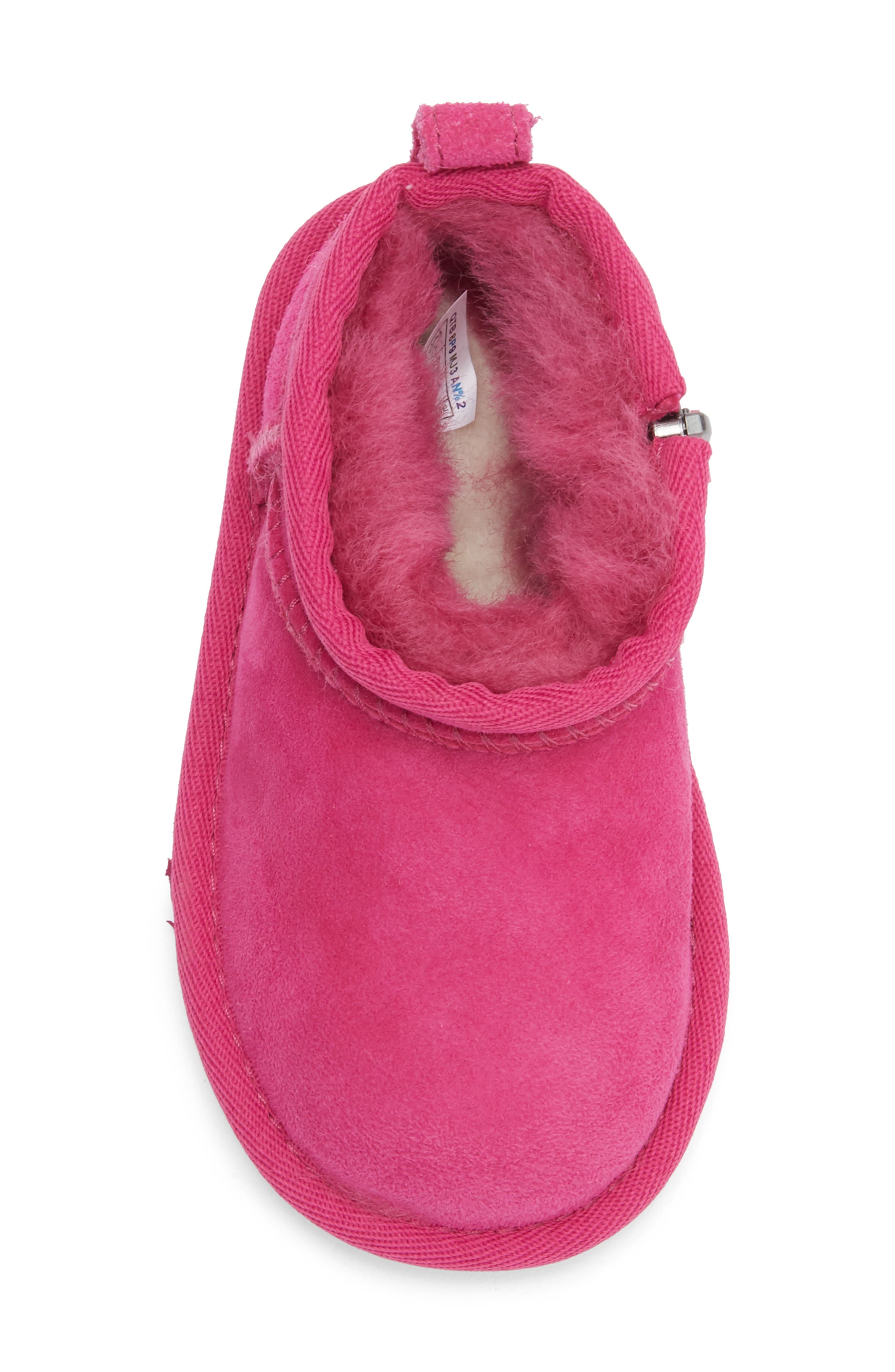 UGG<sup>®</sup> Kids' Classic Ultra Mini Water Resistant Boot, Alternate, color, Dark Peony