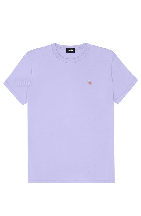 Womens Lil Peach Jersey Tee