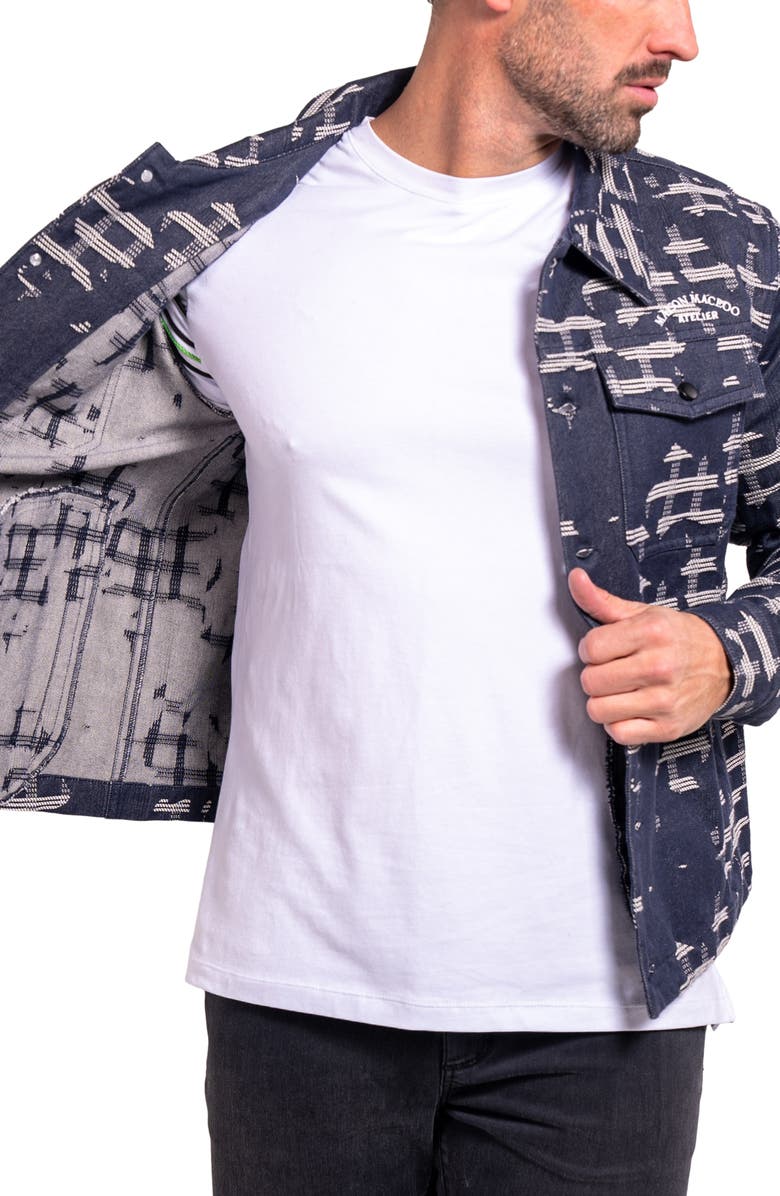 Maceoo Ascension 0029 Denim Jacket, Alternate, color, Blue