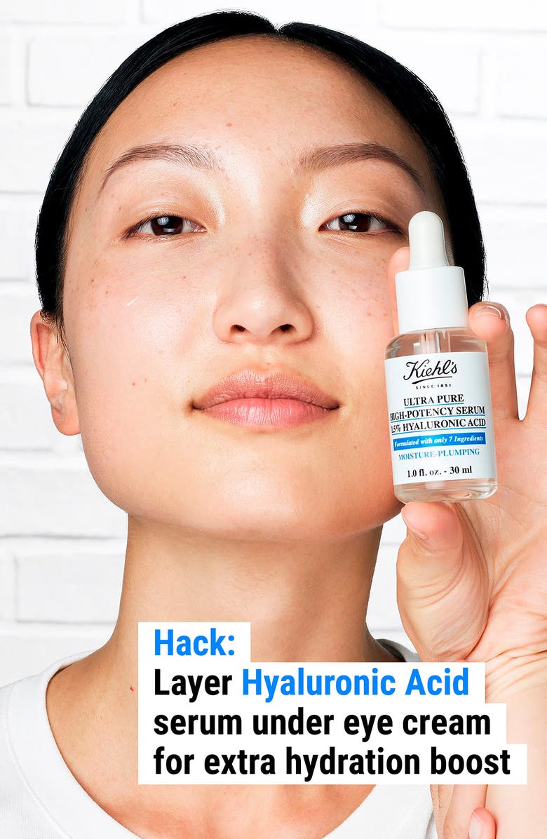 Kiehl's Since 1851 Ultra Pure High-Potency Serum 1.5% Hyaluronic Acid, Alternate, color, 