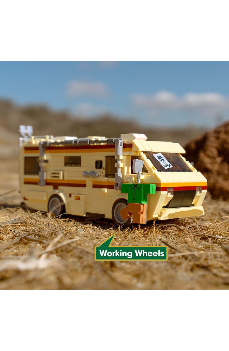 Brickcraft Breaking Bad Walter White's RV Building Set, Alternate, color, White
