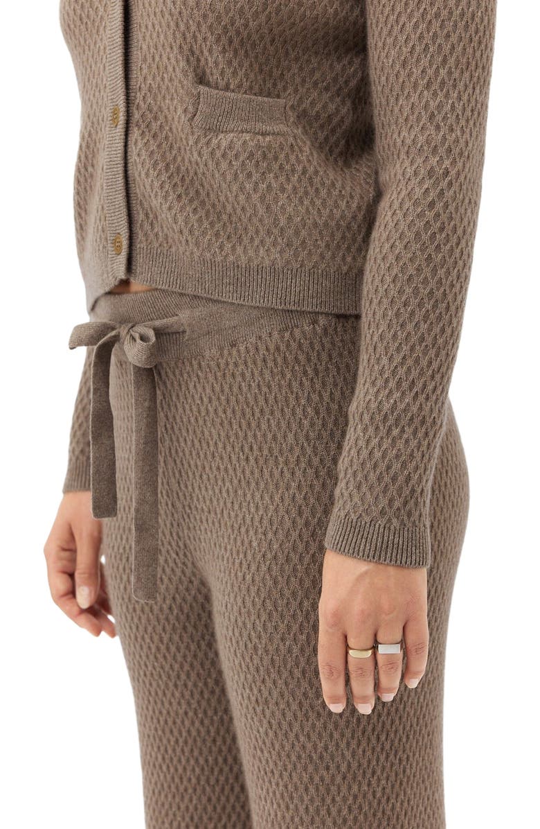 GOBI Mongolian Cashmere Buttoned Cashmere Cardigan, Alternate, color, 