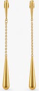 Meideya Teardrop Dangle Chain Earrings