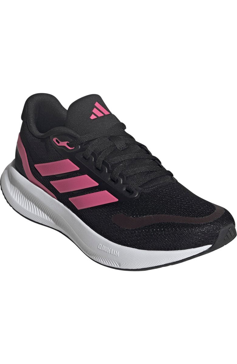 adidas Runfalcon 5 Running Shoe, Main, color, Black/ Pink Fusion/ White