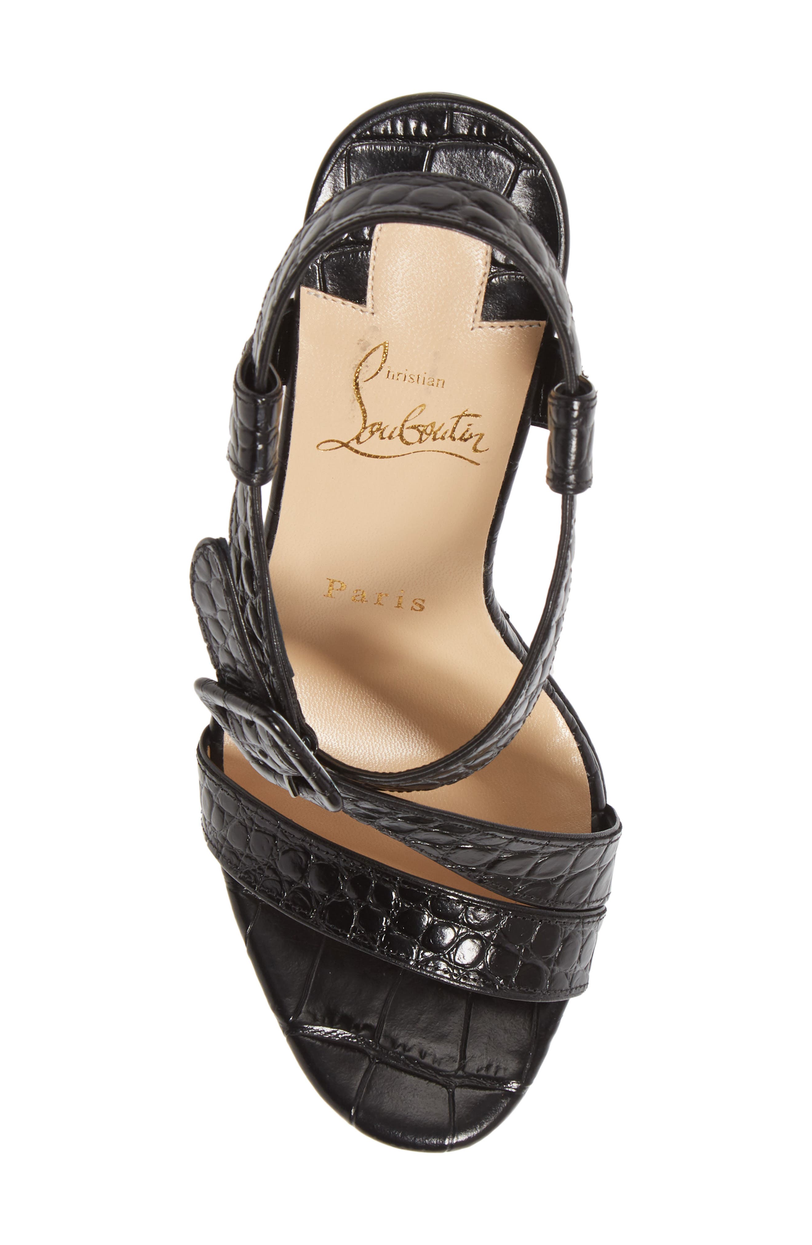 Christian Louboutin Selima Platform Sandal, Alternate, color, 