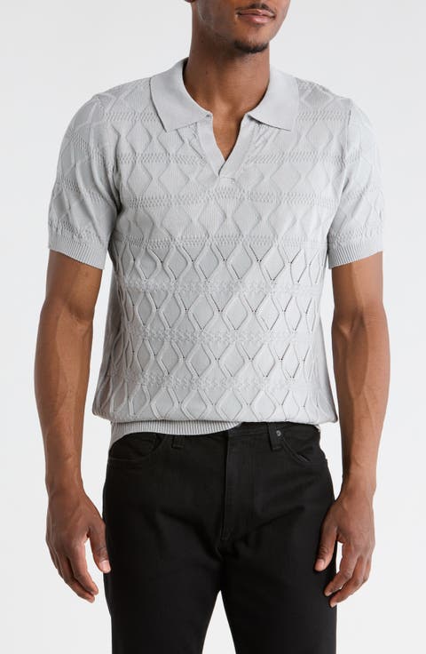 Slim Fit Polo Sweater