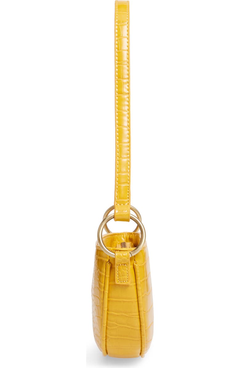 BP. Embossed Faux Leather Shoulder Bag, Alternate, color,